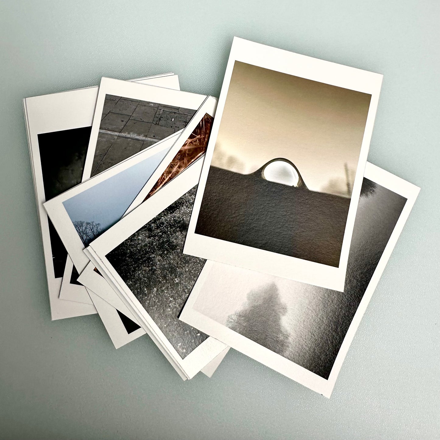 Fine Art Edition Set of A6 pigment printed Artist Cards made on Hahnemühle Photo Rag® Baryta 315 gsm paper using custom profile